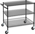Finnhomy 3 Tier Heavy Duty Utility Cart - Commercial Strength