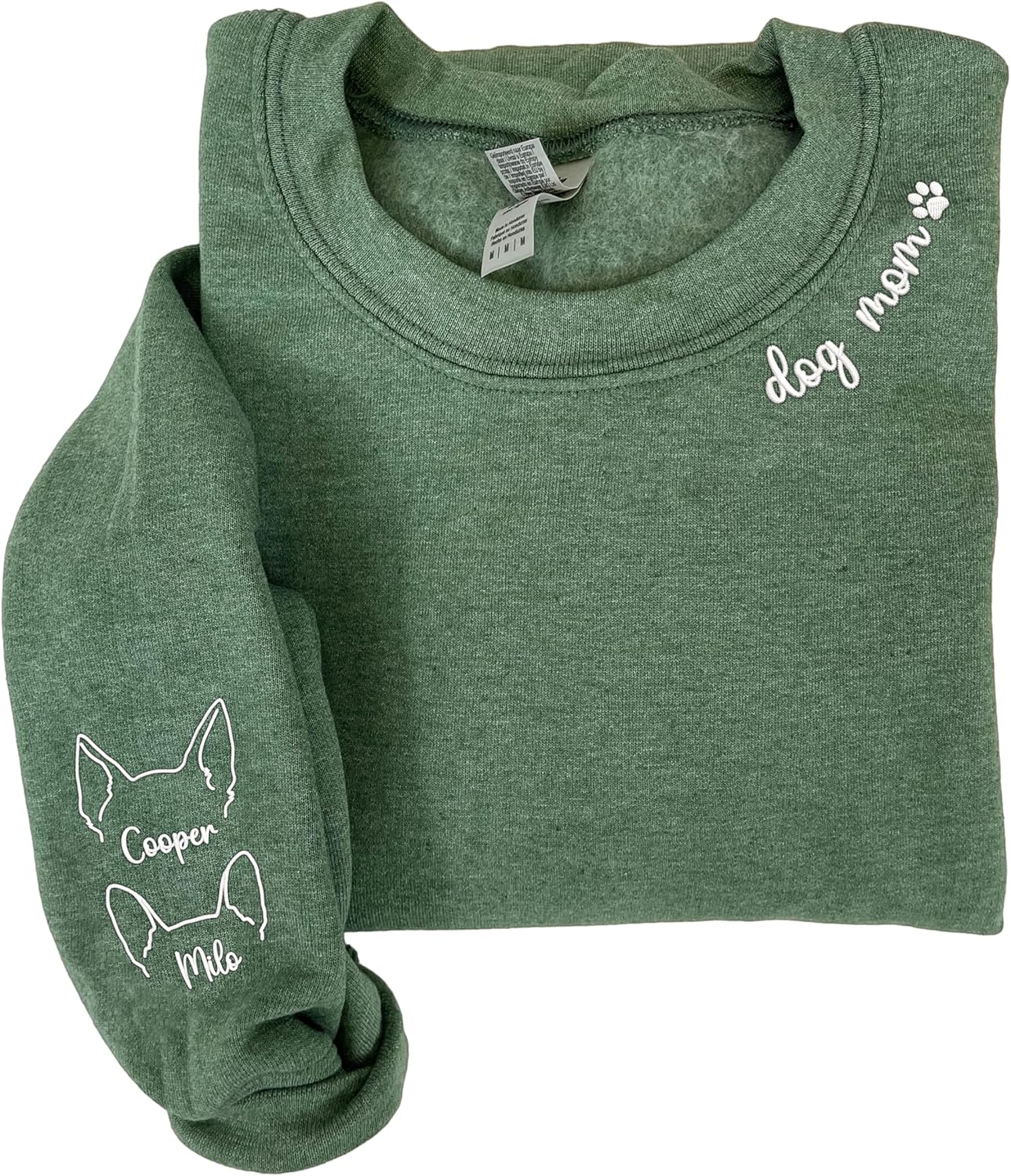 Personalized Dog Mom Sweatshirt - Tail-Wagging Style!