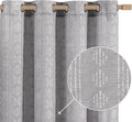 Boho Curtains for Living Room and Bedroom, 84 Inch Length