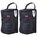 Lusso Gear Spill-Proof Car Trash Can 2.5 Gal 2 Pack - Easy Clean