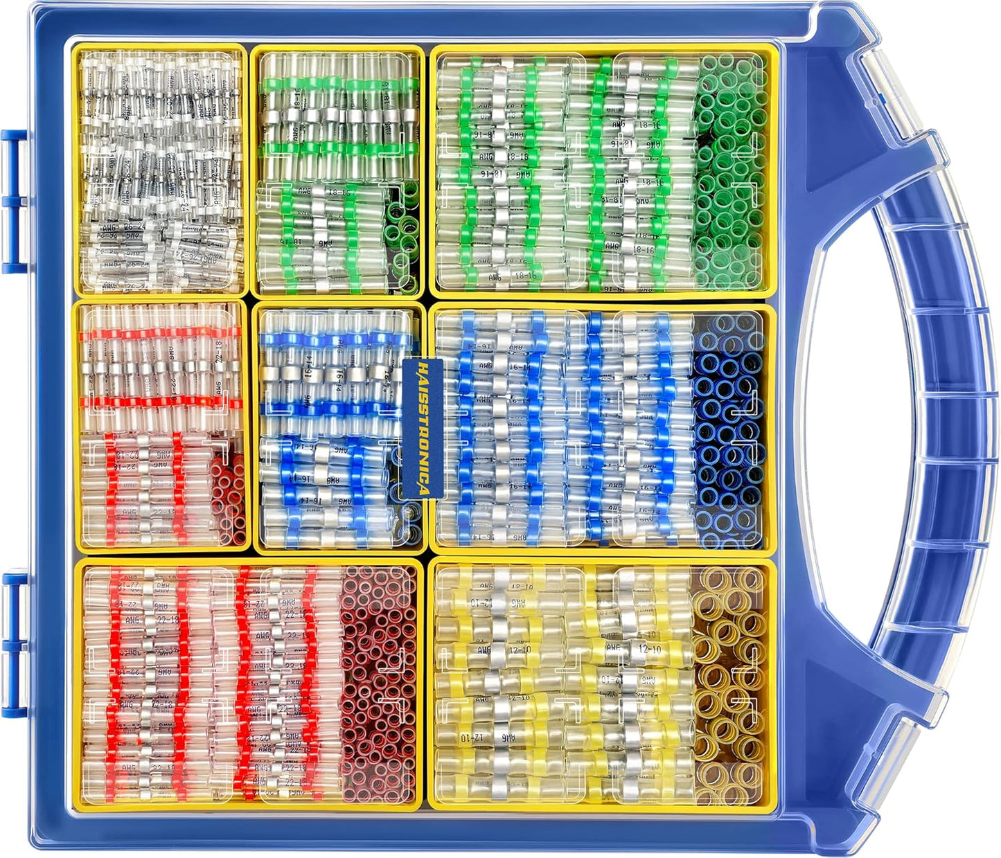 Haisstronica 1000PCS Solder Seal Wire Connectors for Marine Use