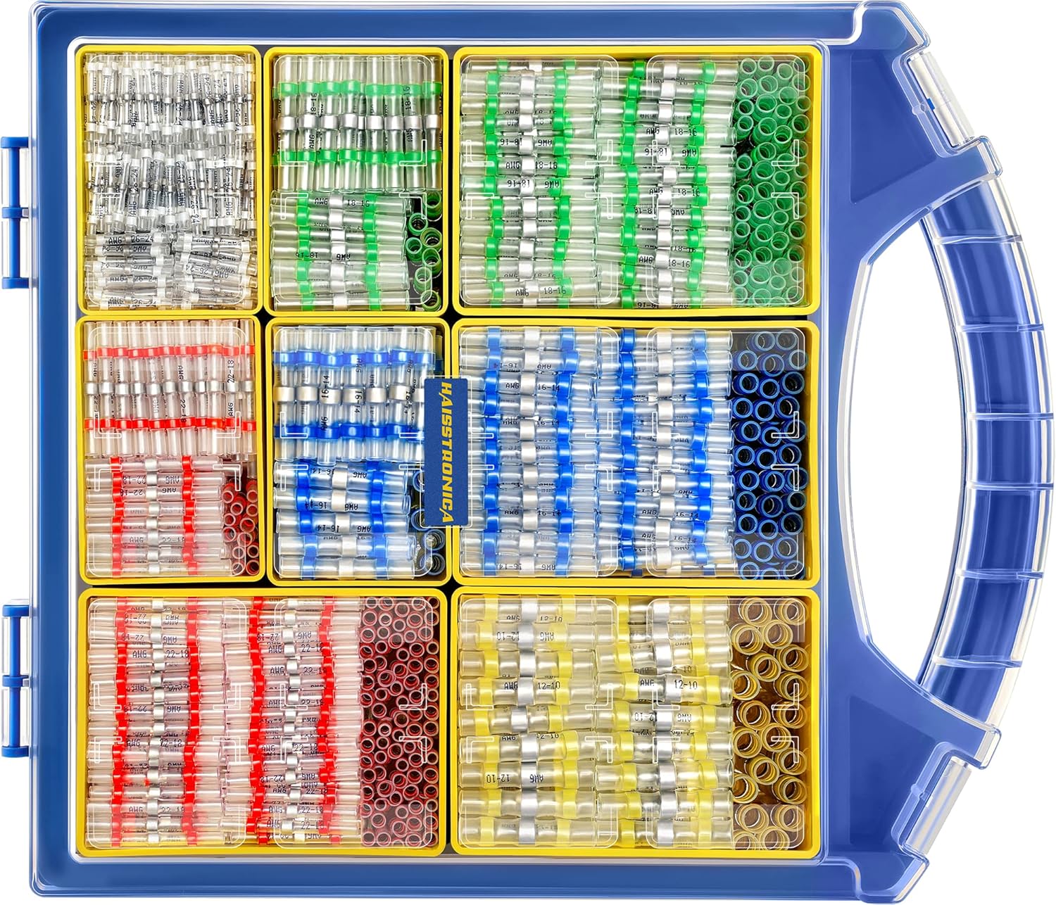 Haisstronica 1000PCS Solder Seal Wire Connectors for Marine Use