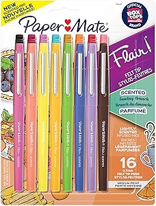 Paper Mate Flair Scented Felt Tip Pens for Creative Writing Fun