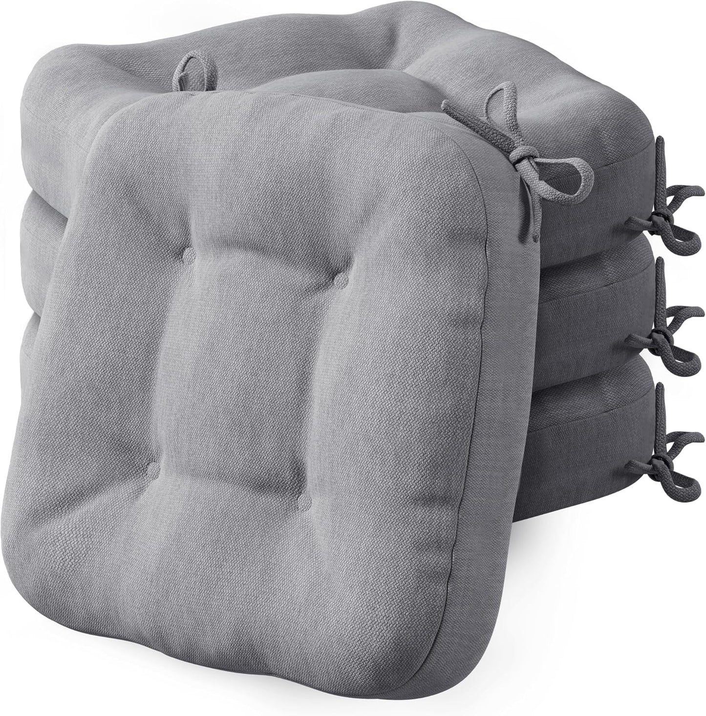 Codi Dining Chair Cushions 4 Pack for Indoor Kitchen Comfort
