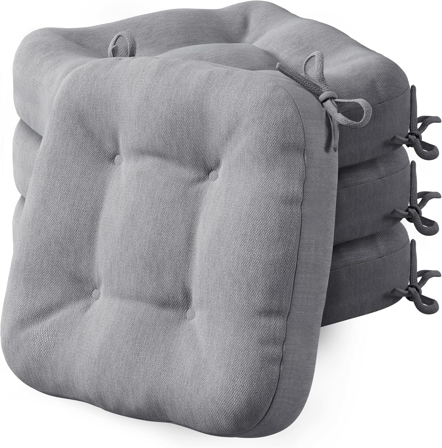 Codi Dining Chair Cushions 4 Pack for Indoor Kitchen Comfort