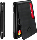 MURADIN Mens Wallet Tactical Bifold Wallets for Men - RFID Metal Card