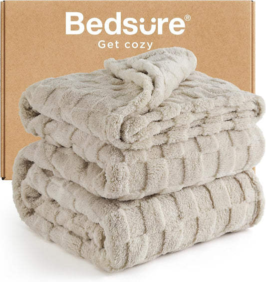 Bedsure GentleSoft Queen Size Blanket - Ultra Soft Cozy Fleece