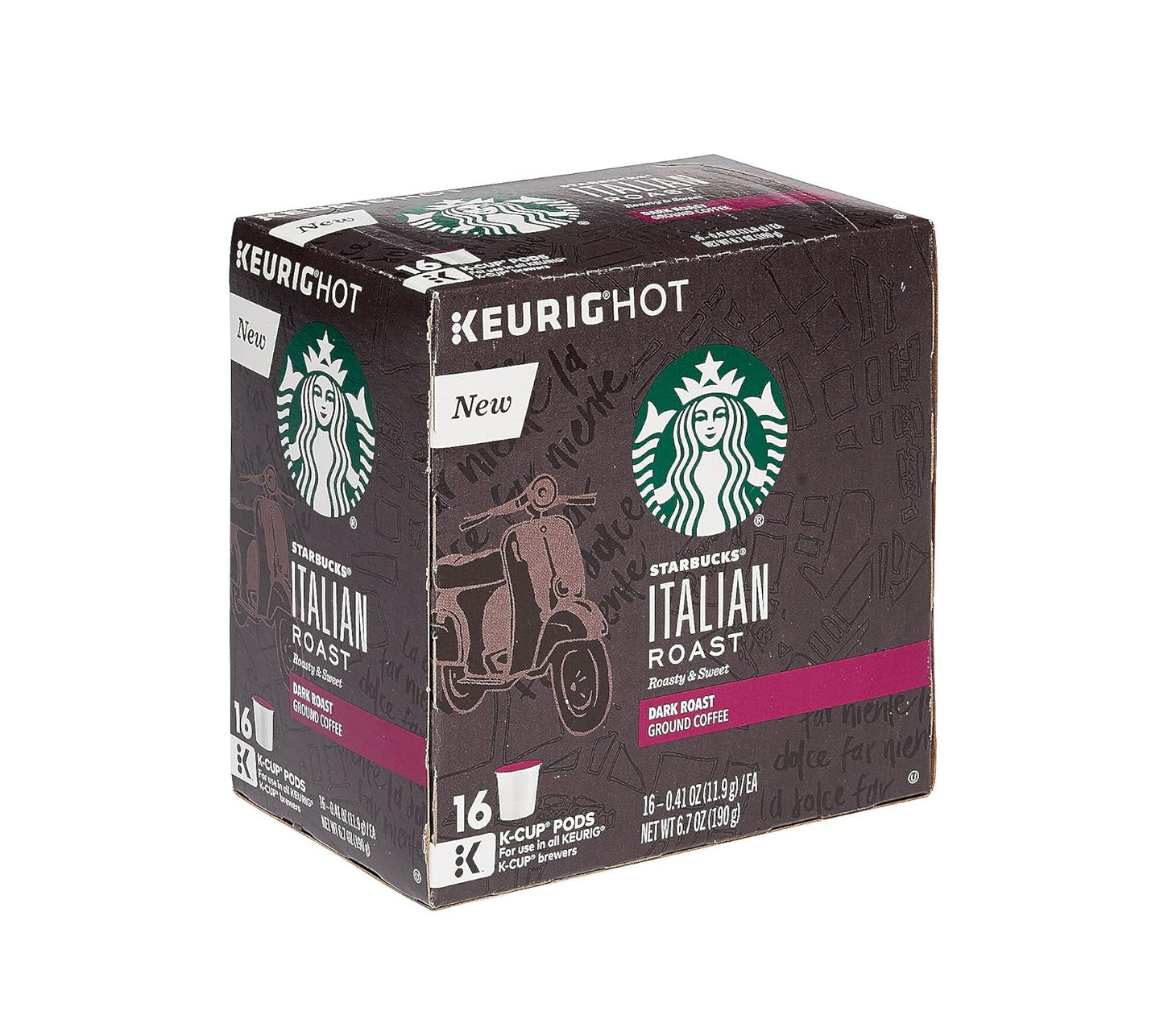 Bold & Rich Italian Roast K-Cup Pods