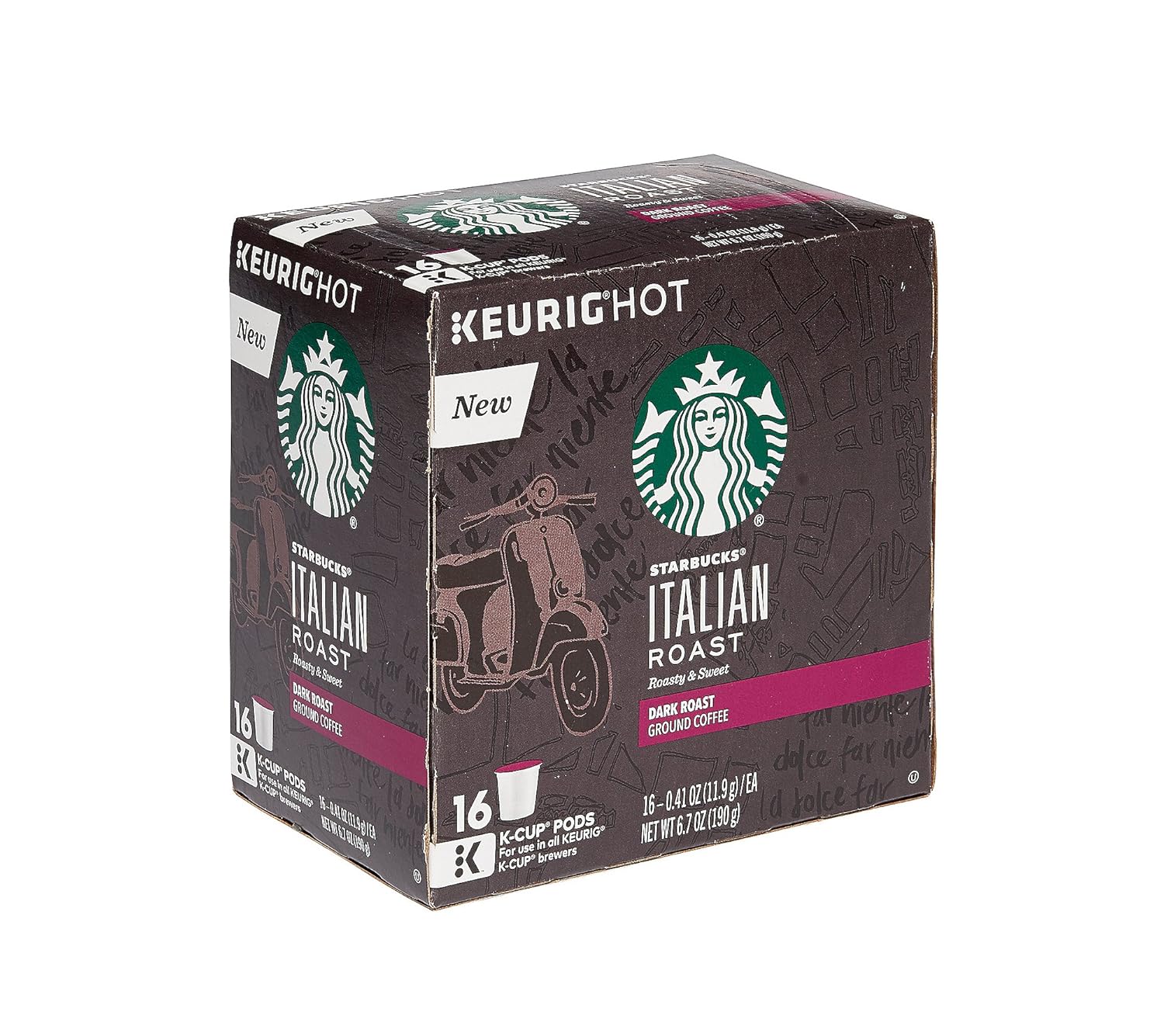 Bold & Rich Italian Roast K-Cup Pods