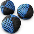 Juggling Balls Set of 3 (Black - Blue) - 3.2 oz for All Levels