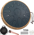 LOMUTY Steel Tongue Drum 15 Notes for Meditation & Yoga