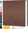 Zesthouse Memory Photo Album with Adhesive Pages for Easy Display