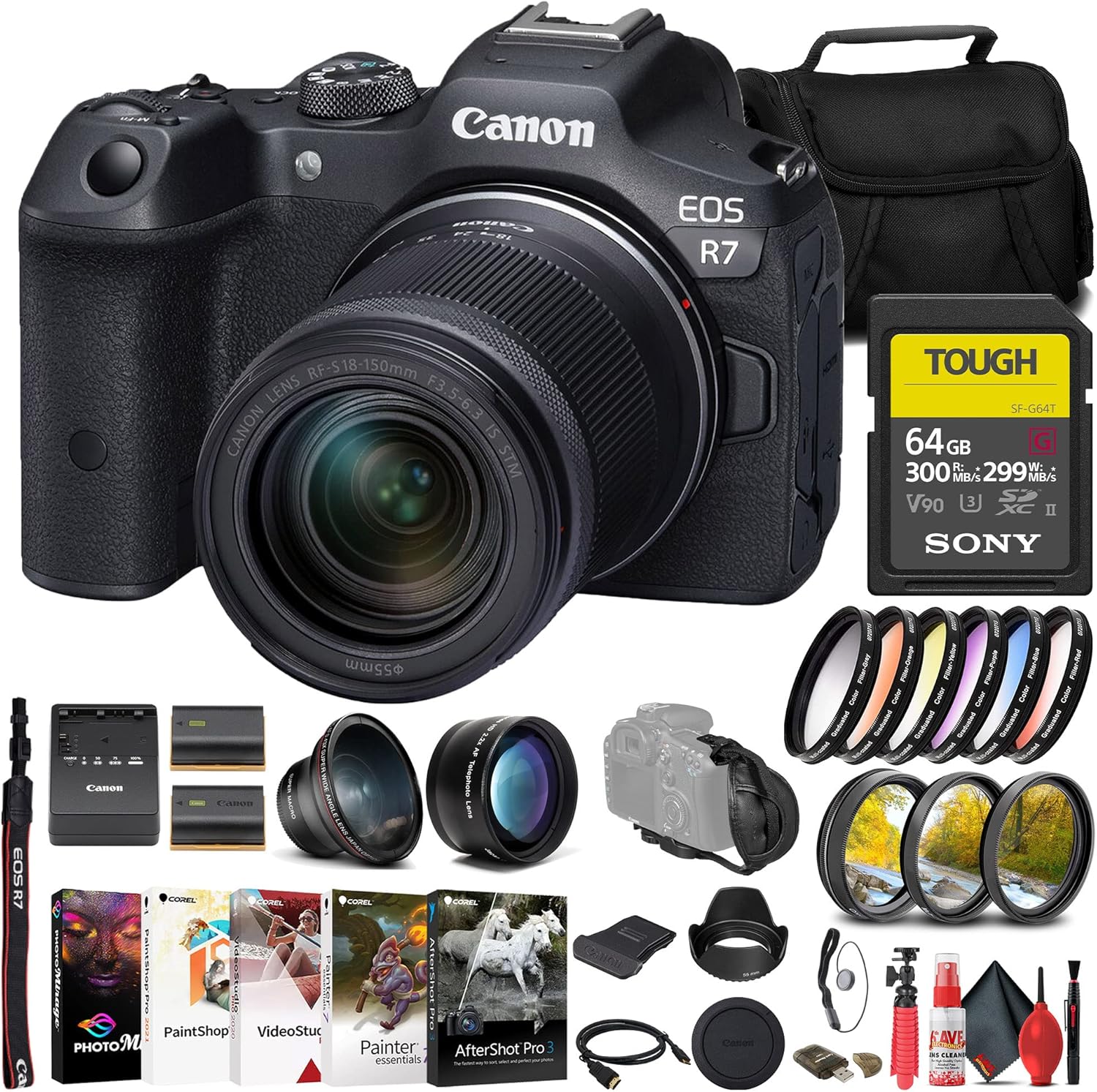 Canon EOS R7 Mirrorless Camera with 18-150mm Lens Bundle Review