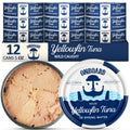 ONBOARD Premium Yellowfin Tuna in Spring Water 12 Pack - High Protein
