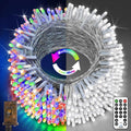 KNONEW 197FT 500 LED Christmas String Lights - Dual Color, 11 Modes