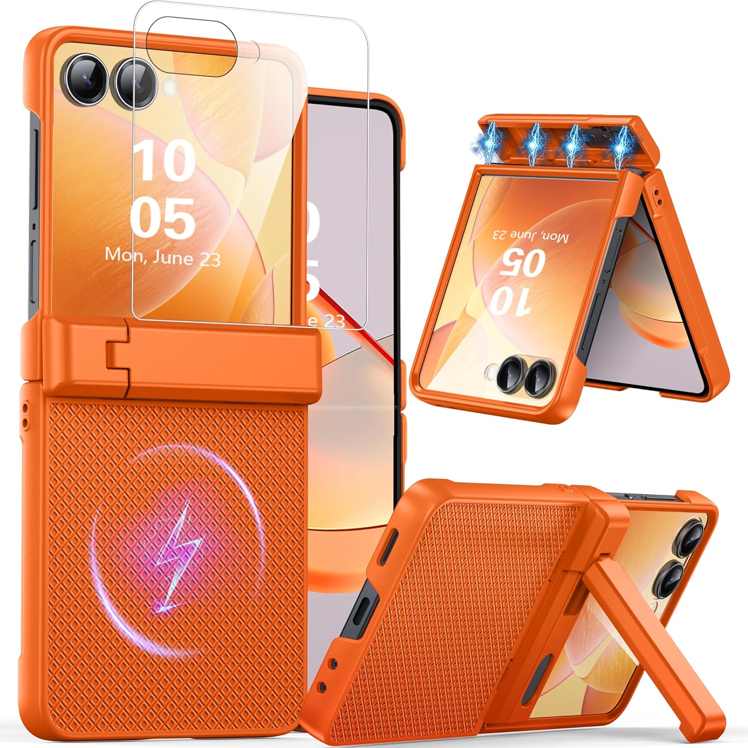 Oterkin Magnetic Case for Samsung Galaxy Z Flip 7 with Protection