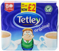 Tetley Tea 80 Count Tea Bag Pack of 6 - Classic English Blend