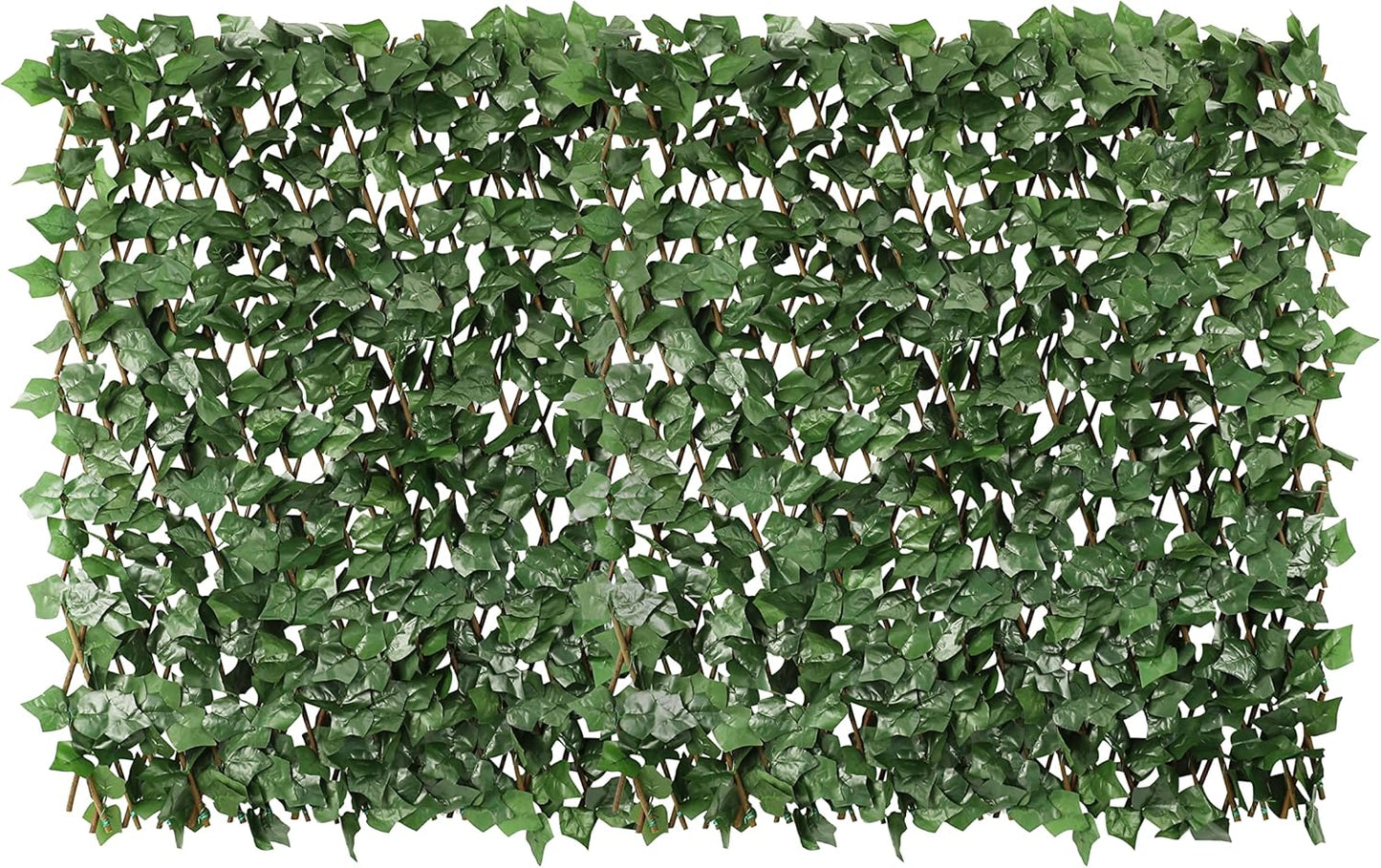 Expandable Artificial Ivy Leaf Privacy Fence Screen for Outdoors