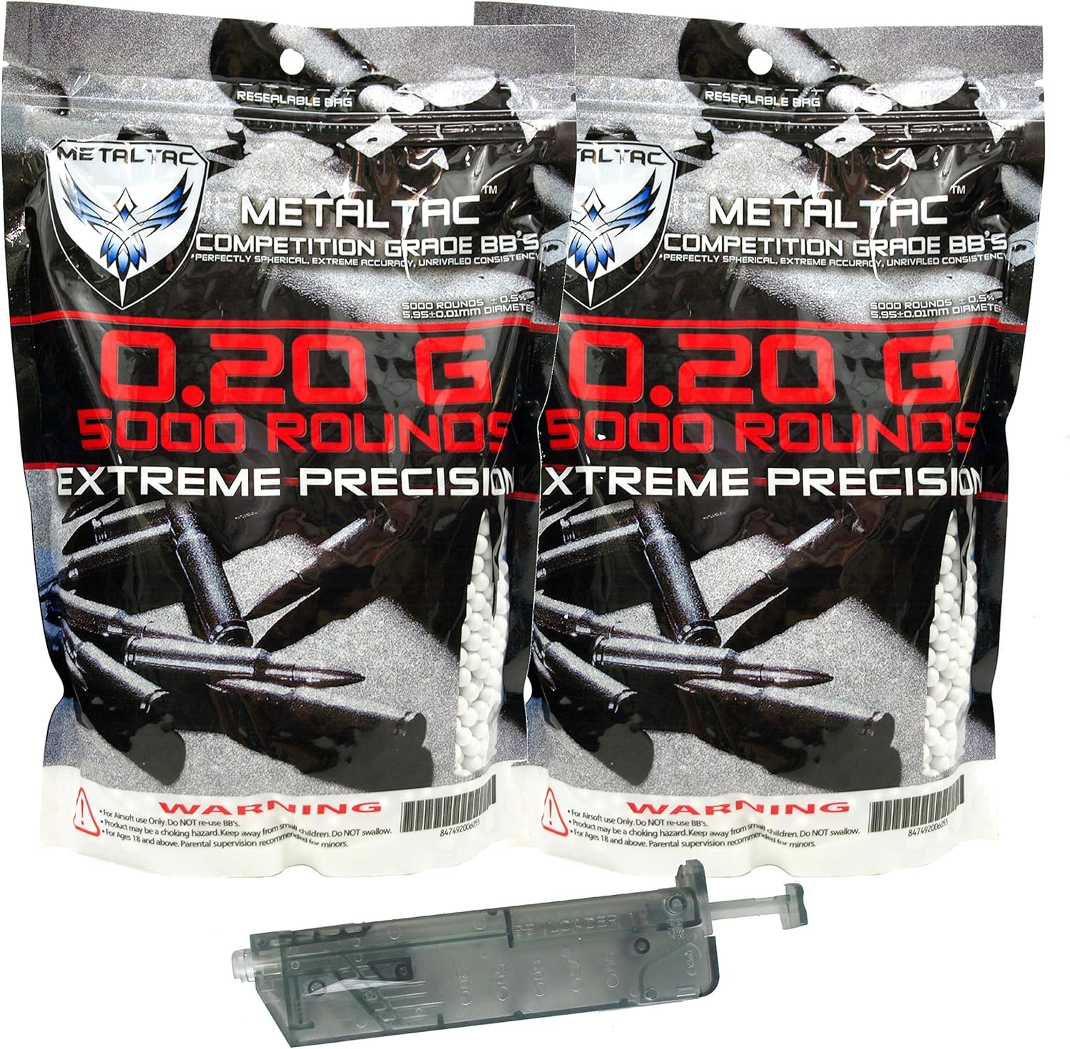 Airsoft BBS .20g 10000 Rounds for High Precision Shooting