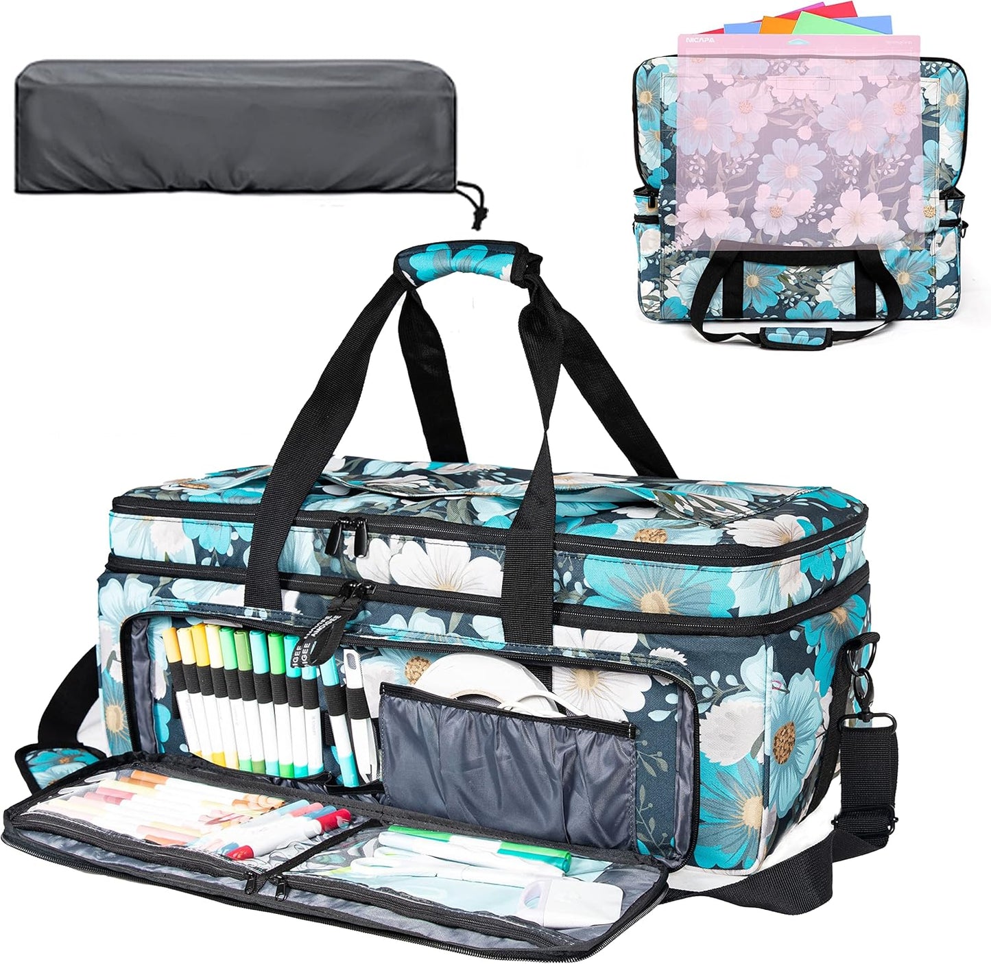 AMOIGEE Carrying Case for Cricut Maker and Explore Series