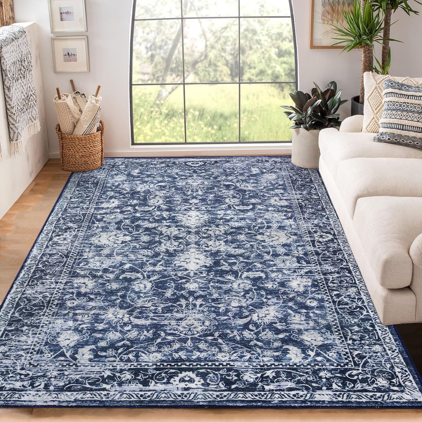 KILOCOCO 6x9 Area Rug for Living Room and Bedroom Spaces