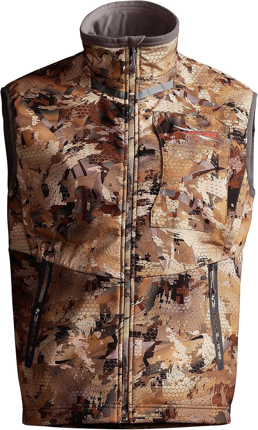 SITKA Water-Repellent Camo Dakota Vest - Stay Dry
