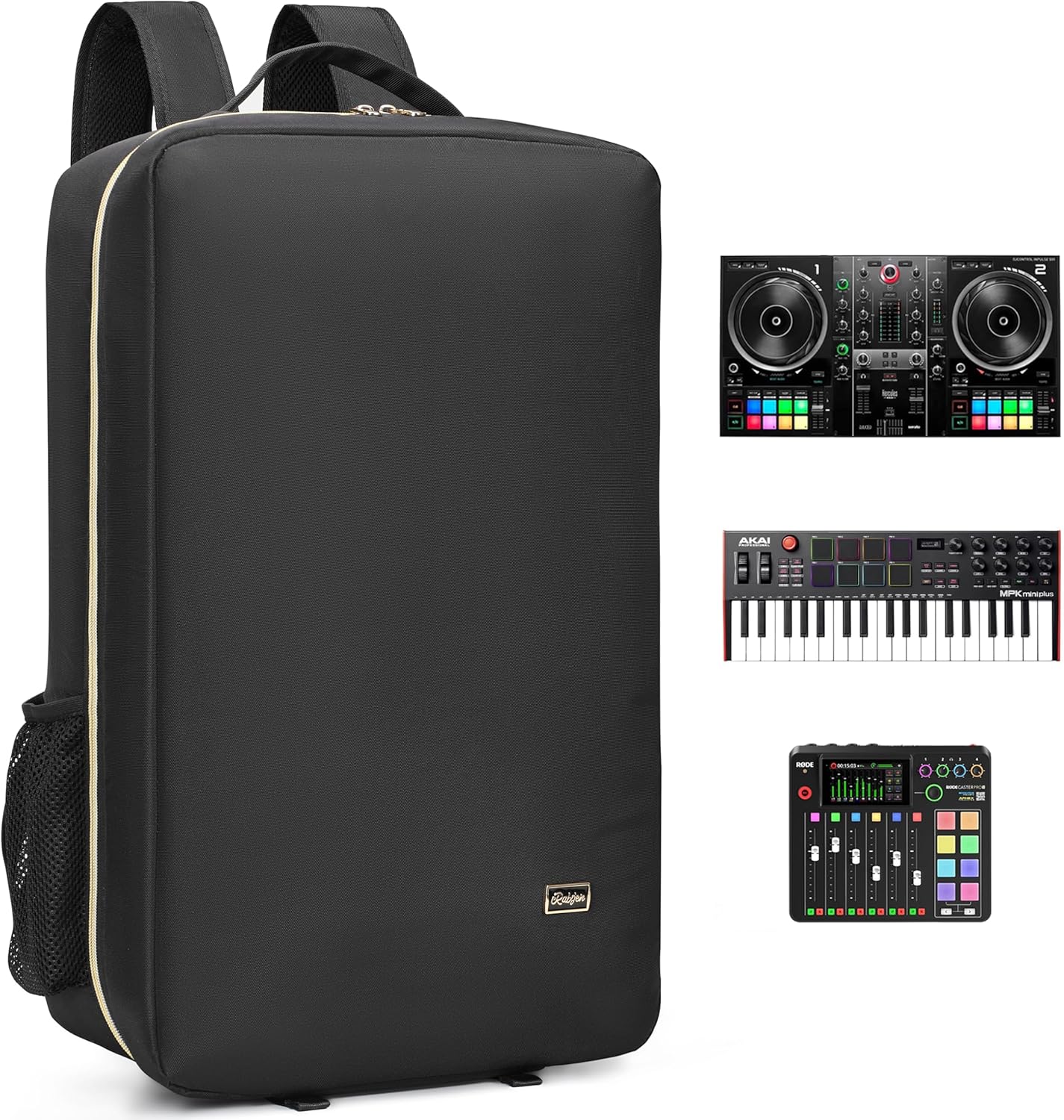 Rabjen DJ Backpack for Club Gigs and Equipment Transport