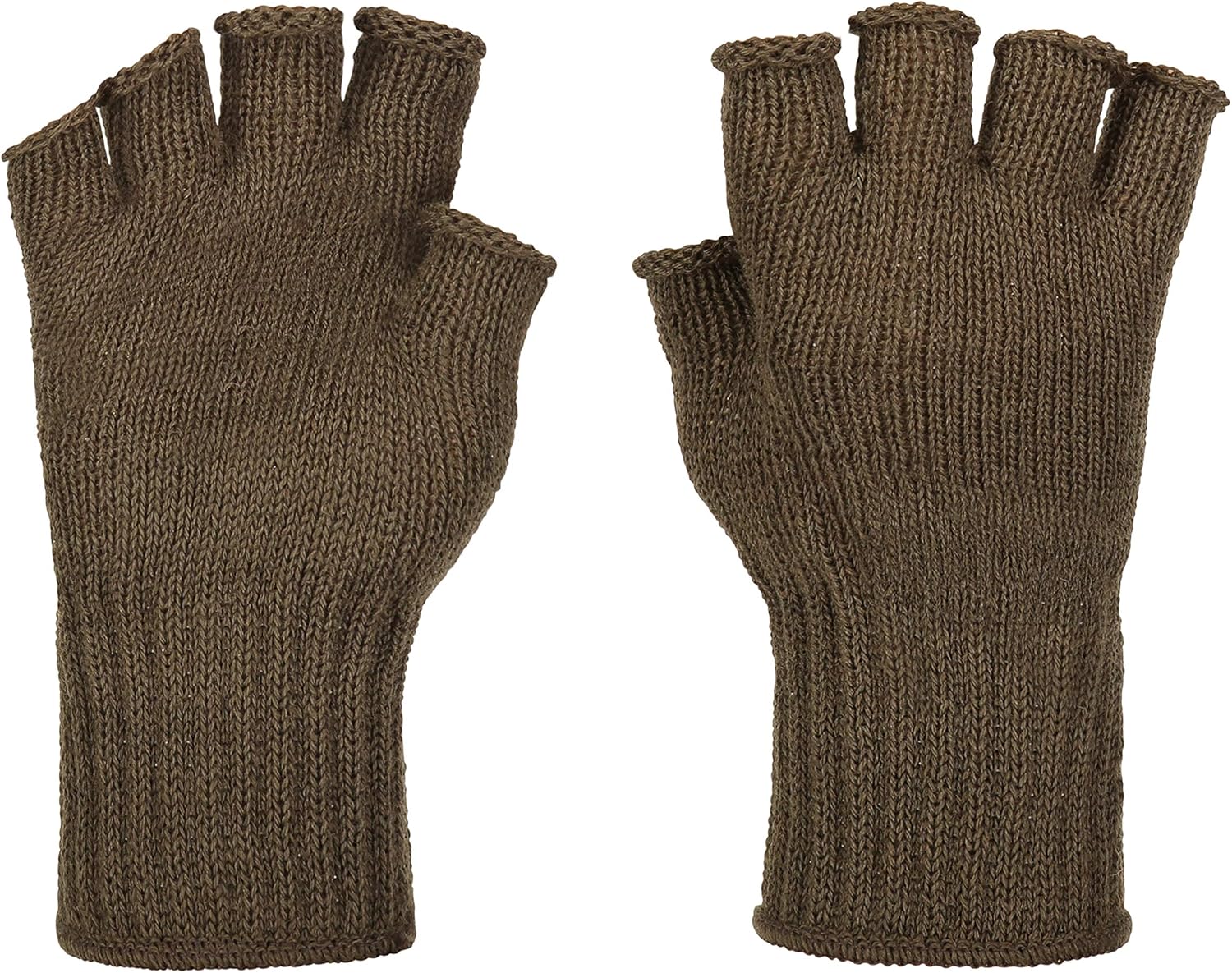 USA-Made Wool Fingerless Gloves | Tactical Insert for Hunting