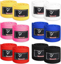 Boxing Hand Wraps for Kids 6 Pairs 2.5m - Durable Color Set