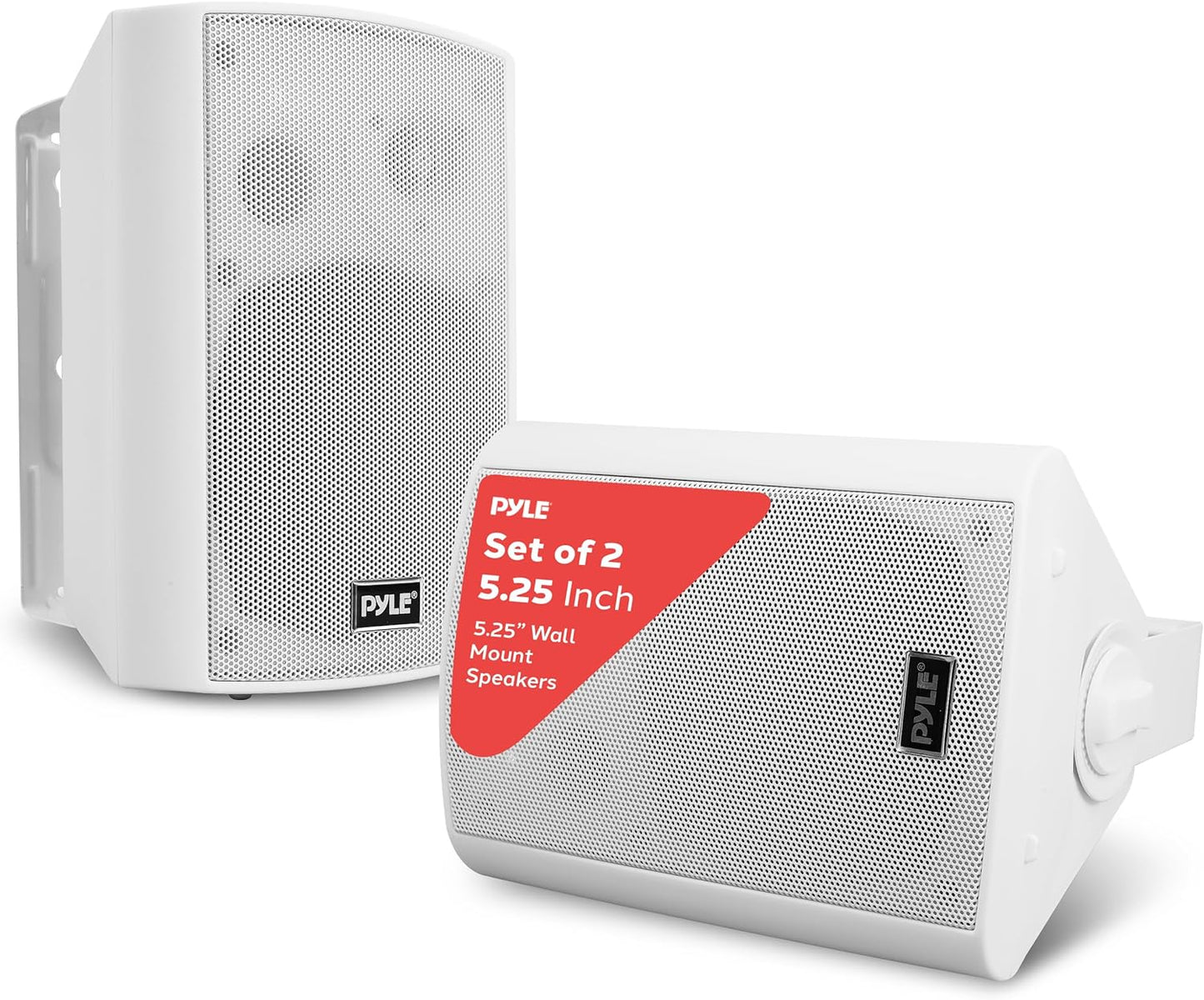 Pyle Wall Mount Bluetooth Home Speaker System for Great Sound