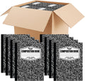 three leaf composition notebook 100 sheets wide ruled - Durable sewn