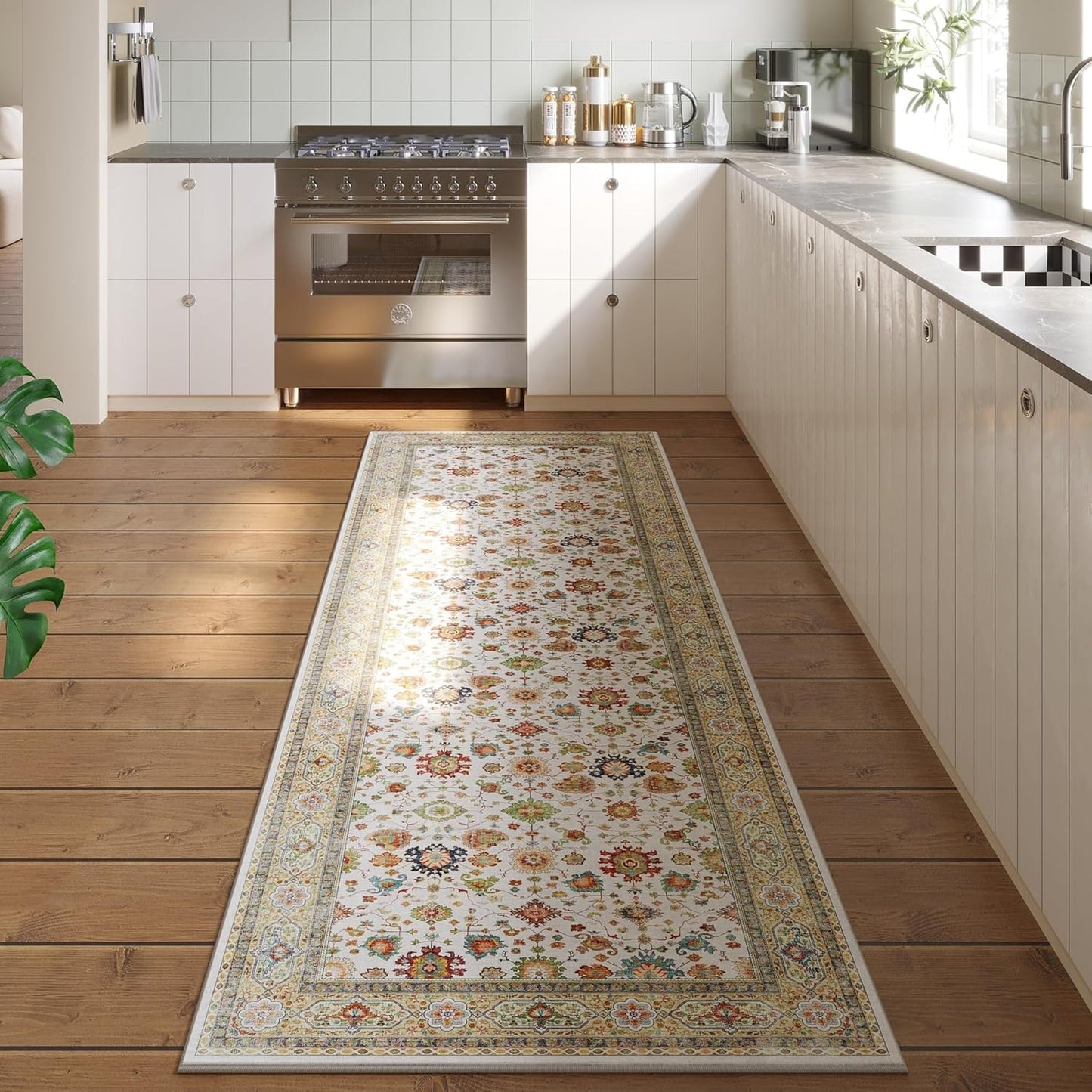 Rugcomf Runner Rug for Hallways Kitchen Non Slip 2ft 6in'x8ft