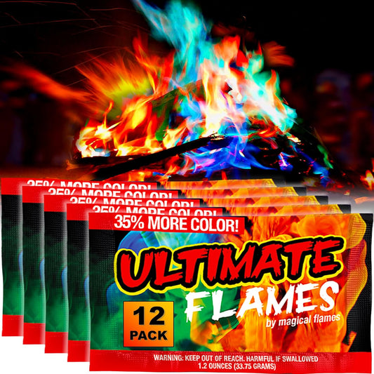 Vibrant Fire Colors - 12 Pack