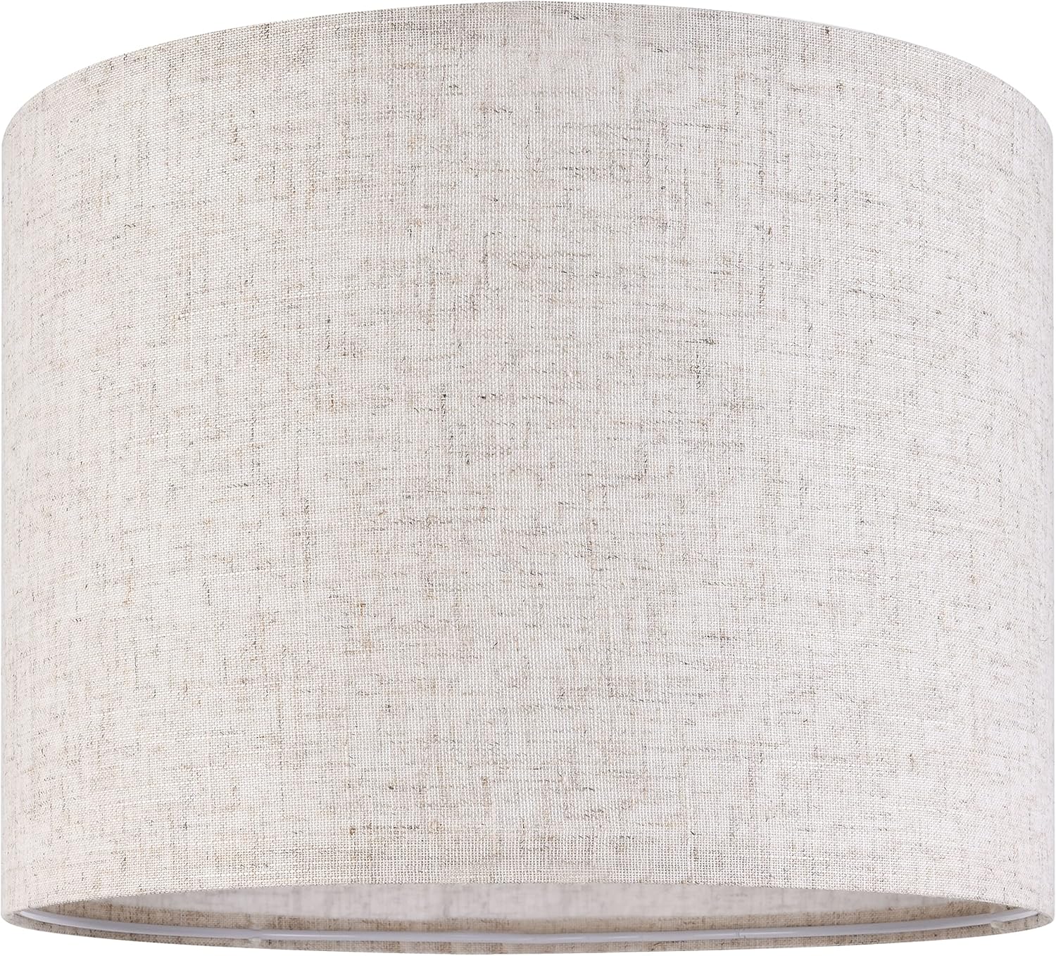 Large Drum Linen Lampshade for Table & Floor Lamp - 16