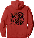 Trump Dance Troll QR Funny President Trump Dance Code Pullover Hoodie