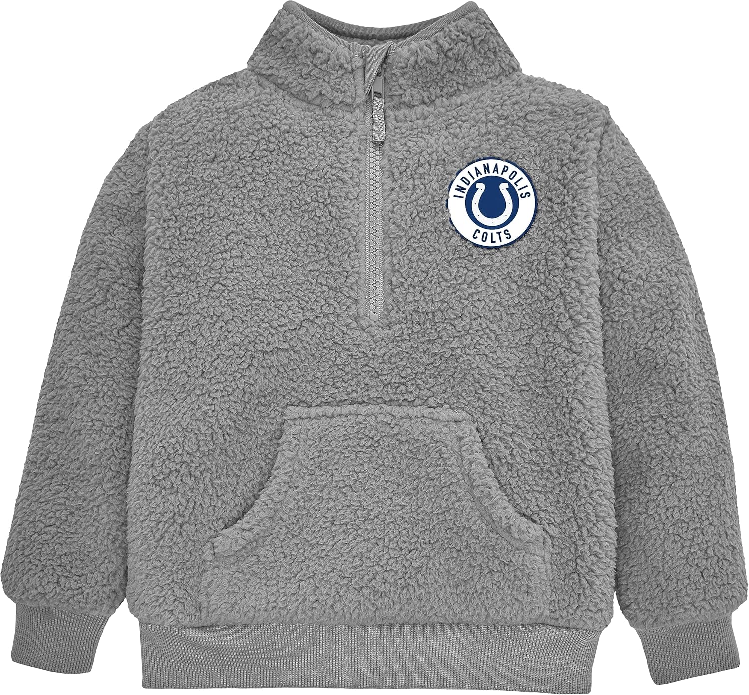Gerber Baby NFL Team Sherpa Mock Neck Sweatshirt for Comfort