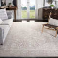 Reflection Collection Area Rug 6ft 7in Square - Durable Neutral