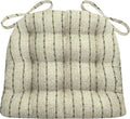 Avante Green Dining Chair Cushion 15 x 17 - Reversible Comfort