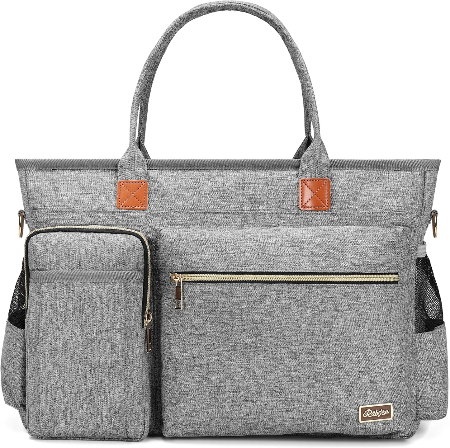 Laptop Tote Bag with Padded Sleeve for 15.6 in Laptops
