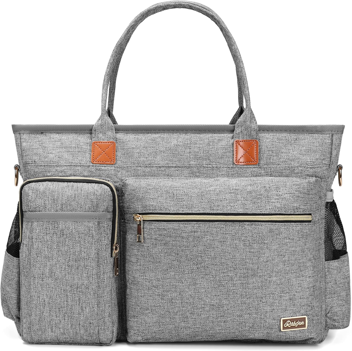 Laptop Tote Bag with Padded Sleeve for 15.6 in Laptops