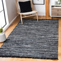 Rag Rug Collection Area Rug 5 ft x 8 ft - Handmade Boho Cotton