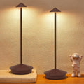 Portable LED Cordless Table Lamp 2 Pack - Rechargeable 6000mAh Battery