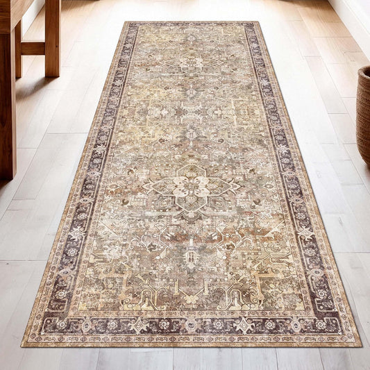 Washable Runner Rug 2x6 for Hallways, Kitchens, and More