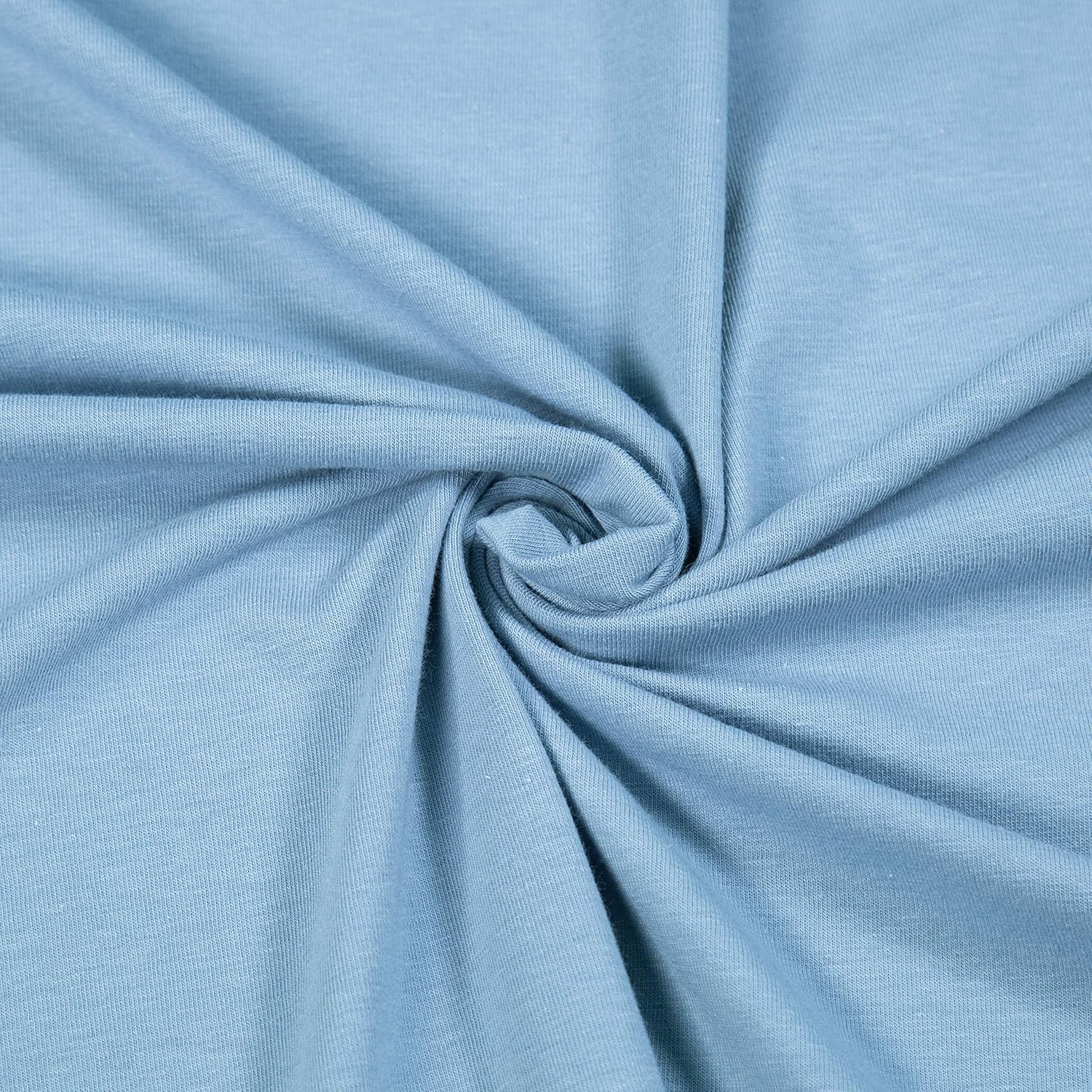 FabricLA Cotton Spandex Jersey Fabric - 4-Way Stretch 60in Wide