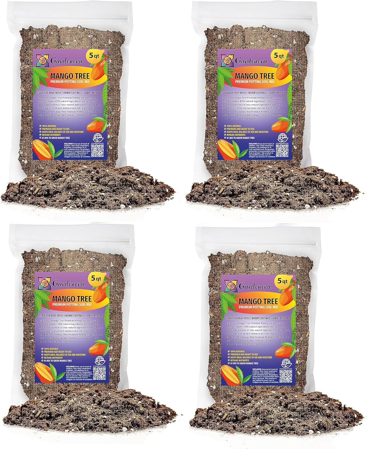 Gardenera Mango Tree Potting Mix for Robust Growth and Bounty