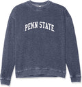 Women's Campus Crew Burnout Fleece Pullover - Vintage Soft Comfort