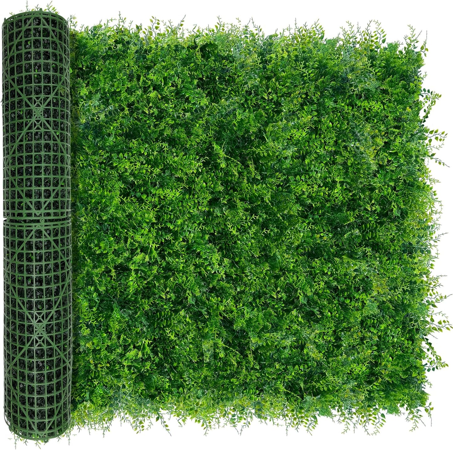 Greenery Faux Grass Wall Backdrop for Privacy and Decor