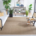 Natural Fiber Seagrass Area Rug 8 ft x 10 ft - Durable Basketweave