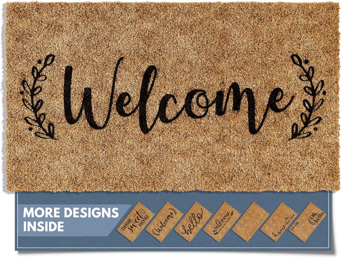 Welcome Doormat for Outdoors - Large Front Door Mat 30x17