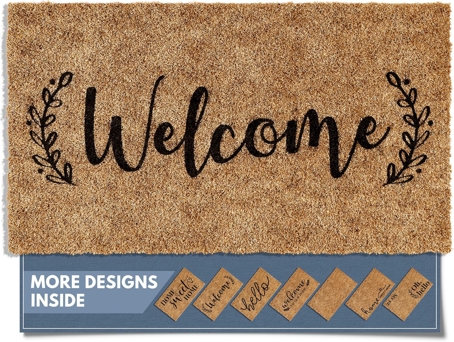 Welcome Doormat for Outdoors - Large Front Door Mat 30x17
